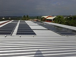 20 Kw Solar rooftop net metering plant. 
